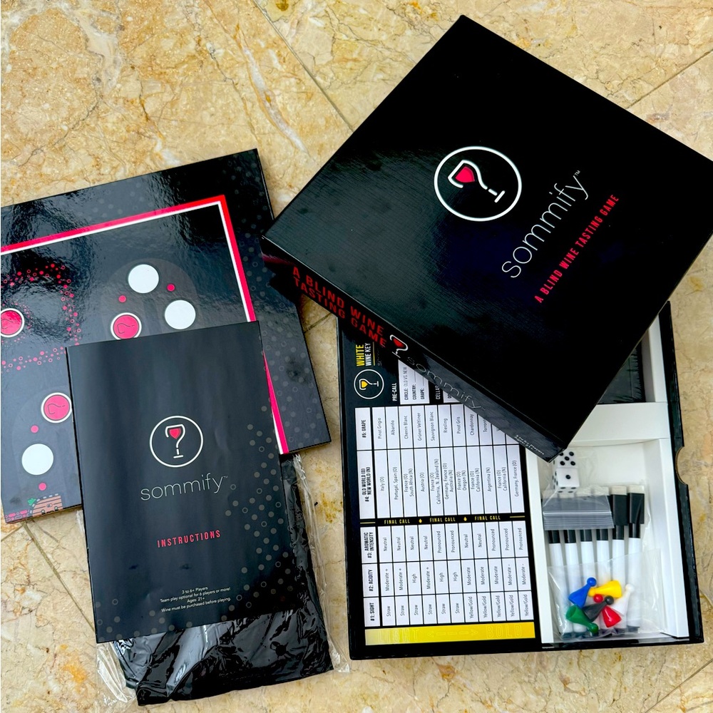 SOMMIFY “A Blind Wine Tasting Game” NIB